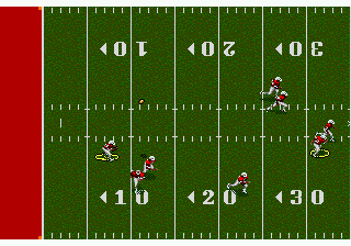 NFL Sports Talk Football '93 Starring Joe Montana (USA, Europe) In game screenshot